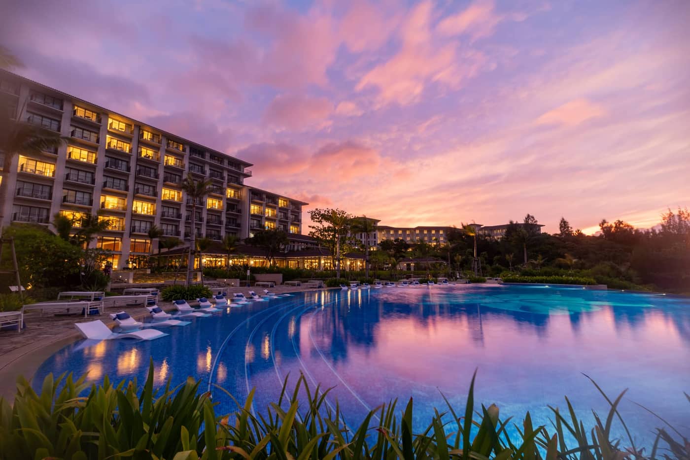 Hilton Okinawa Chatan Resort — hotel photography by Shot Property
